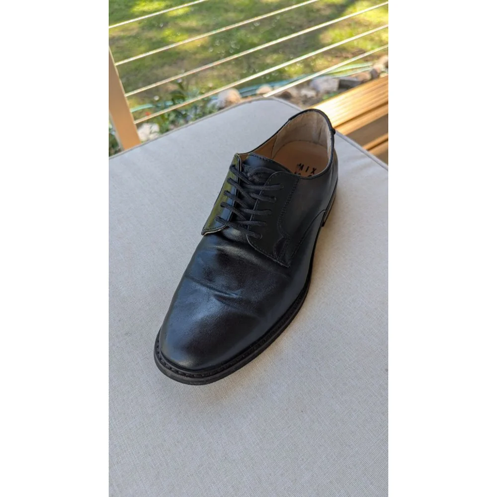 Men's Mix No. 6 Prattson Dress Shoes Black Size 10